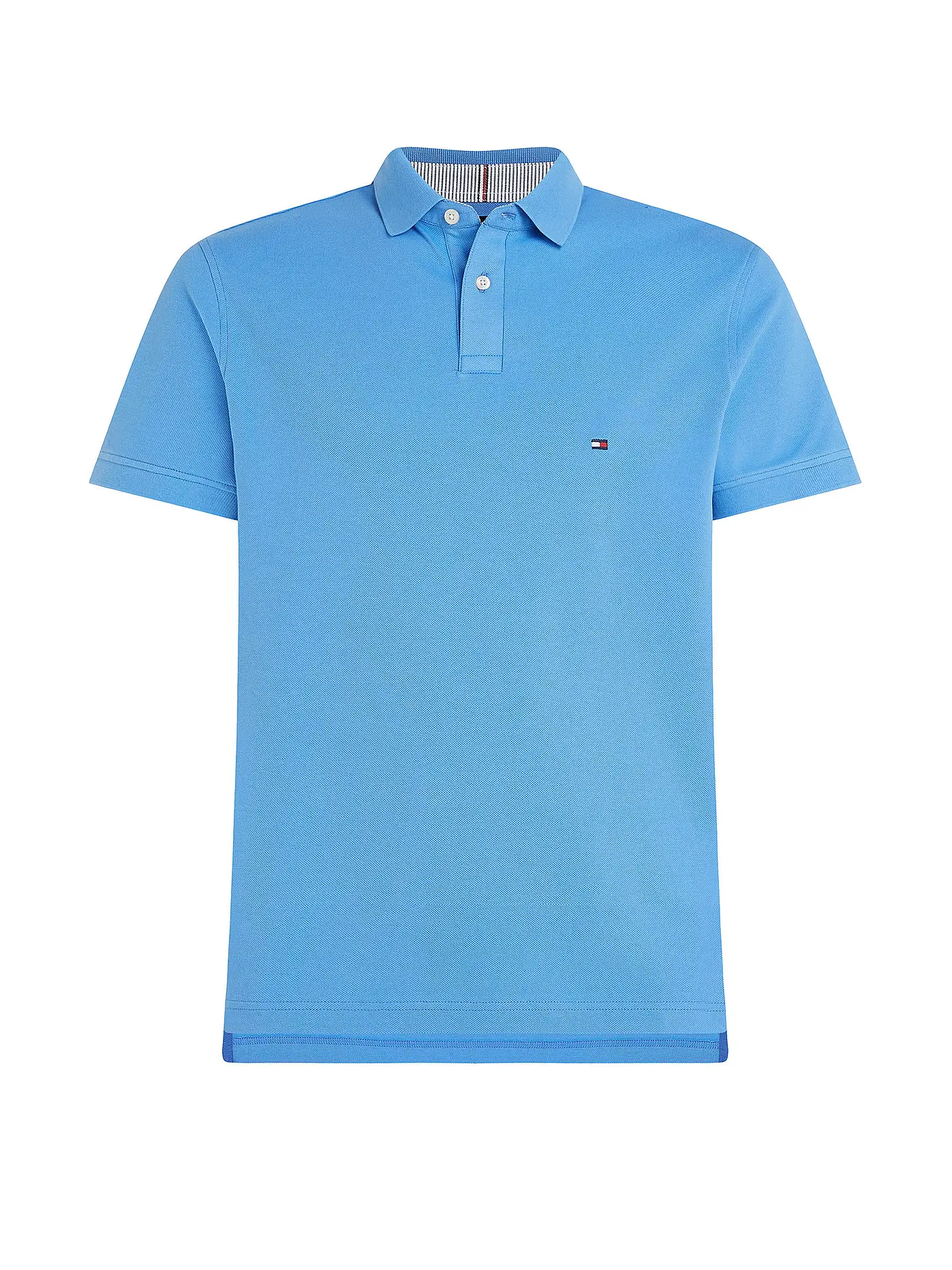 TOMMY HILFIGER | Poloshirt Regular Fit | hellblau